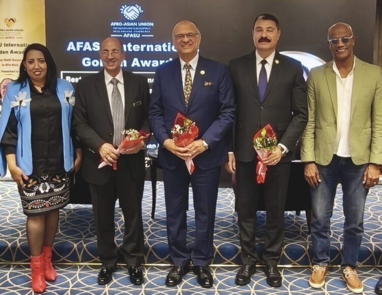 Mr. Samir Roshwan Crowned with AFASU Golden Award as Best Five-Star Hotel General Manager - TRAVELINDEX